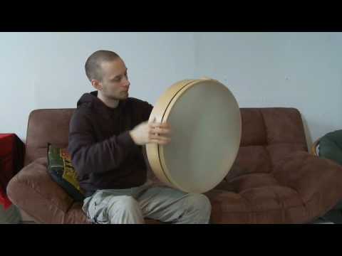 Frame drum Video Podcast - tuning frame drums