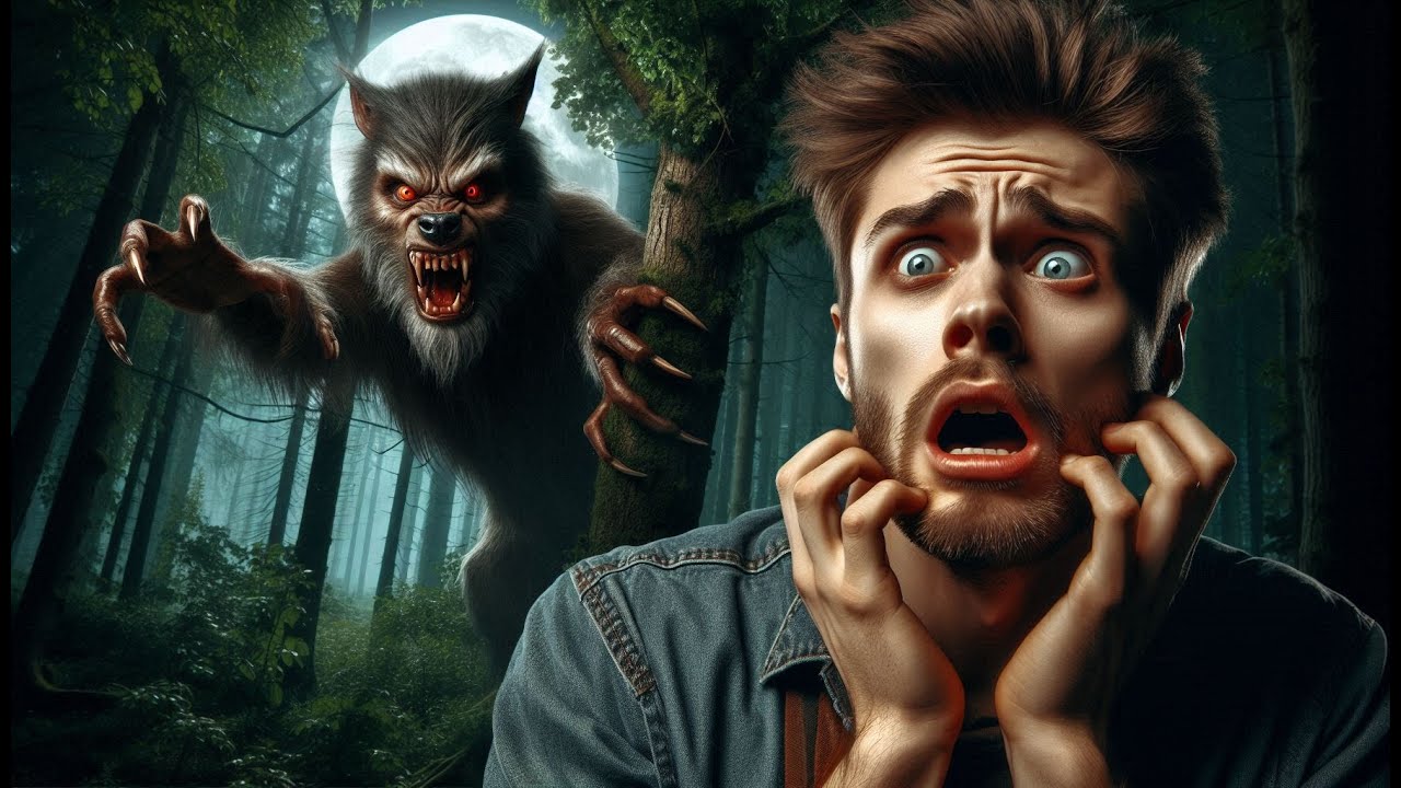 EU VI UM LOBISOMEM EM CIMA DE UMA ÁRVORE - CONTO DE TERROR EP.3