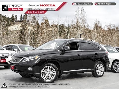 2011 Lexus RX 450h Hybrid - U6910 - Harmony Honda - Kelowna, BC