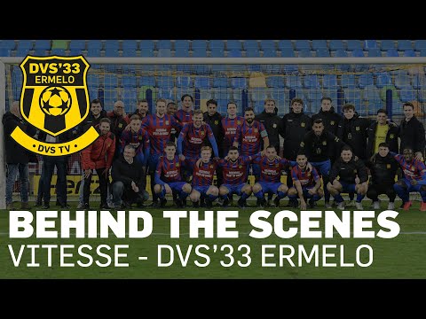 BEHIND THE SCENES | Vitesse - DVS'33 Ermelo | KNVB Beker #vitdvs #knvbbeker