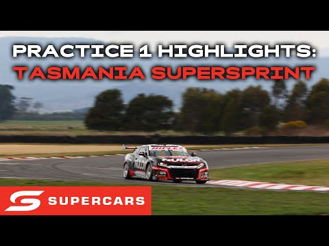 SUPERCARS 2024 NED Whisky Tasmania SuperSprint プラクティスハイライト動画