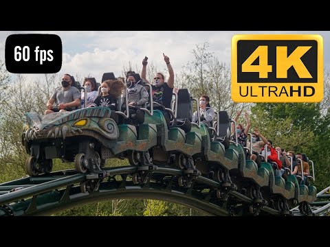 Kondaa First Row Walibi Belgium Onride | 4K 60FPS | GoPro 7 Black