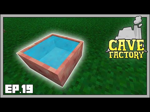 Minecraft Cave Factory - EP19 - Creative Mana Pool