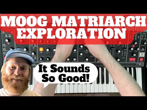 Exploring The Moog Matriarch Synth // It's Amazing!