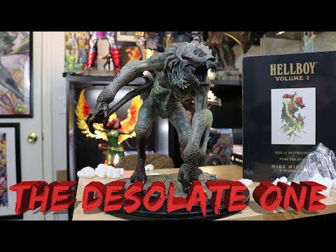 Sideshow Collectibles Sammael Statue and Hellboy Library Edition