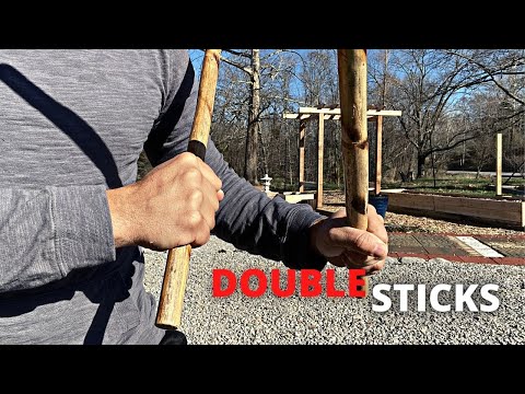 12 Count Escrima Double Sticks Drill - Can You Do This?