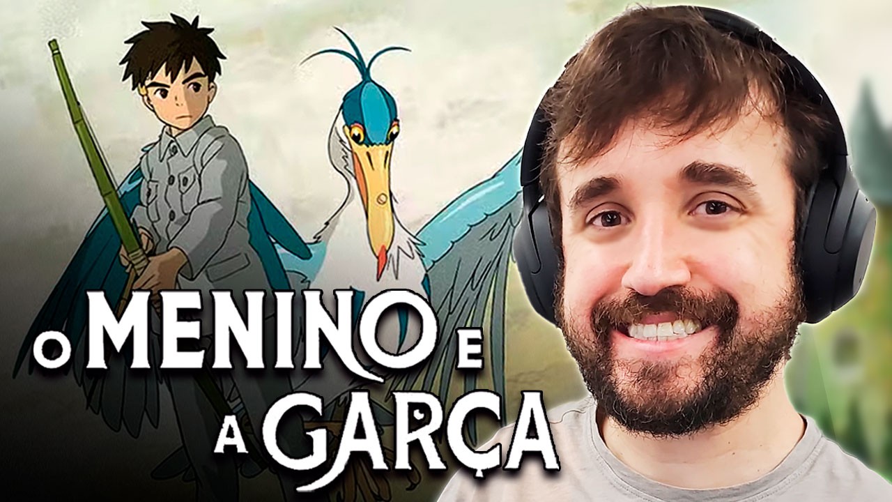 Finalmente este filme chegou ao Brasil! - O Menino e A Garça.