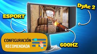 Configuración del ZOWIE XL2586X+ 600 Hz FHD en 24” con DyAc 2 🔥 Monitor para ESPORT Brutal de BenQ!