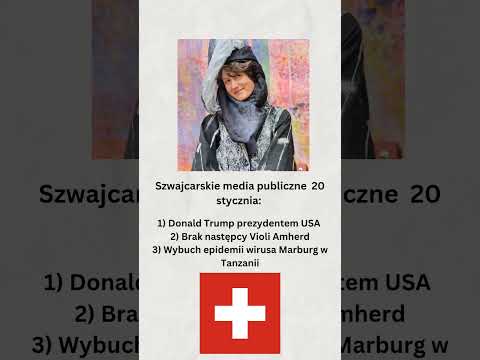 Szwajcarskie media publiczne 20 stycznia
