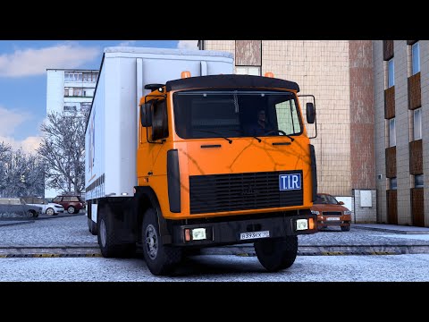 1128 / ETS 2 V1.46 / МАЗ 54323 / Брест - Луга / реальная экономика.