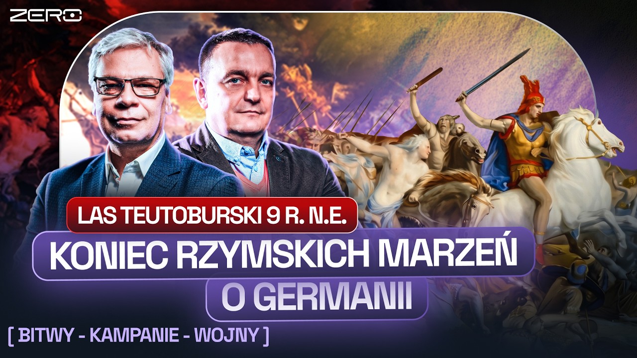 LAS TEUTOBURSKI 9 R. N.E.. - JEDNA Z NAJWIĘKSZYCH KLĘSK W HISTORII RZYMU.  BITWY-KAMPANIE-WOJNY