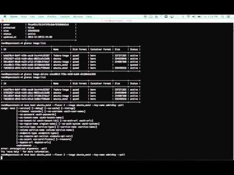 Openstack basic CLI command Configuration