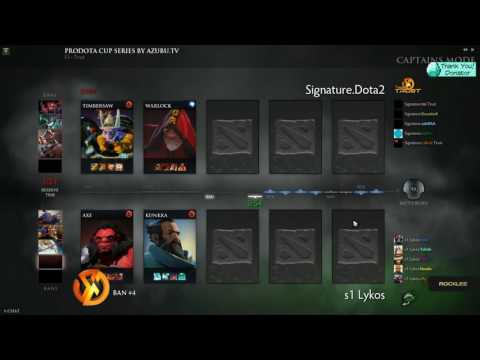 Signature.Trust Vs S1Lycos BO2 - ProDota Cup #3 SEA - ไม่มีเสียงพากย์นะครับ