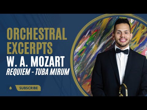 Mozart Requiem - Tuba mirum | Felipe Brito, trombone