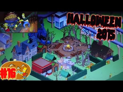 Los Simpson Springfield "Halloween'15: Cap. 16 - La Sede Oficial de Halloween y más" por Tony