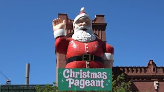 2024 Adelaide Christmas Pageant included 65 floats, bands, dancers and thousands of participants.