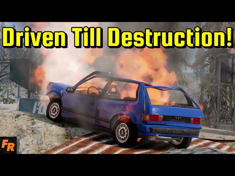 Driven Till Destruction - Industrial Wasterland - BeamNG Drive