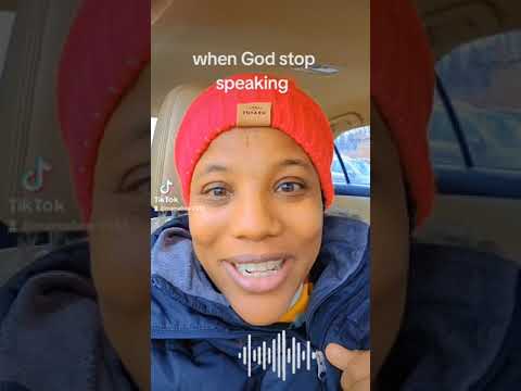 When God stops speaking