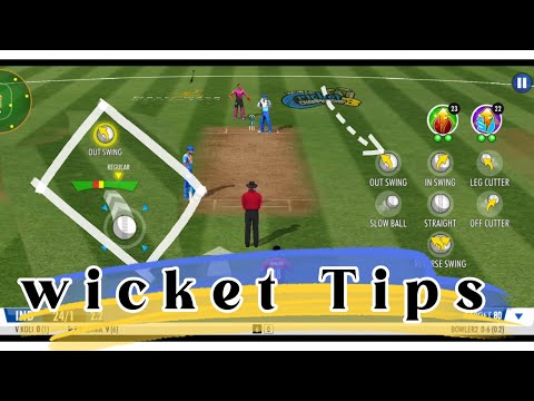 WCC-3 Bowling Tips & Trick | How To Get Wickets Quickly In Wcc3 Easy tips #outswing