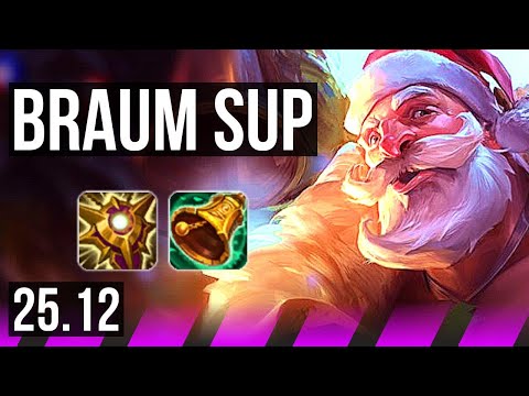 BRAUM & Lucian vs LEONA & Kai'Sa (SUP) | EUW Master | 25.12
