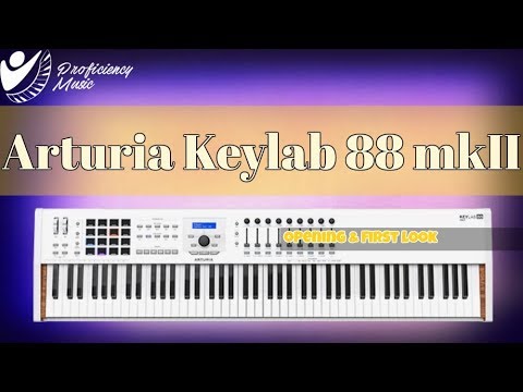 Arturia Keylab 88 mkII: Opening and First Look