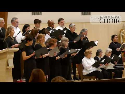 O Sacrum Convivium - O Sacred Banquet- Saint Eleanor Choir, February 5, 2023