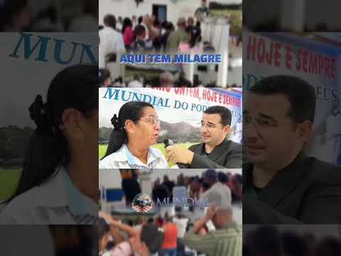 testemunho na Igreja Mundial do Poder de Deus de Quissamã Rio de Janeiro