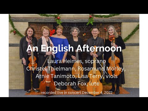 An English Afternoon: Parsons In Nomine and Ave Maria