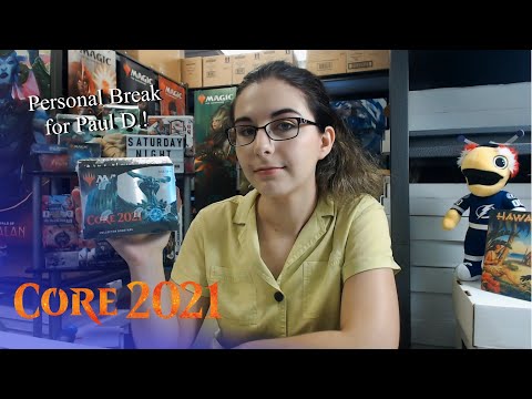 Beautiful Borderless Mythics 😲 | MTG CORE SET 2021 COLLECTOR BOOSTER BOX OPENING FOR PAUL D.