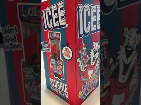 Icee Slushie Making Machine Unboxing