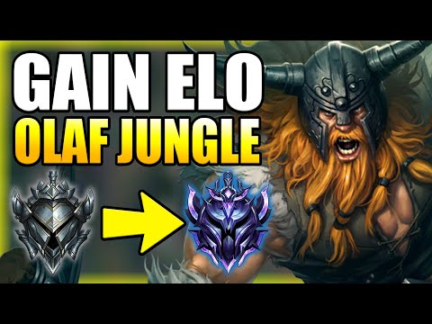 HOW TO PLAY OLAF JUNGLE & GAIN ELO FOR BEGINNERS! - Best Build/Runes S+ Guide - League of Legends