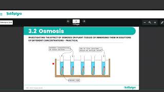 Osmosis.