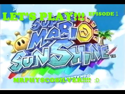Let's Play Super Mario Sunshine - Episode 1 - Framed By A Narwhal (JK)