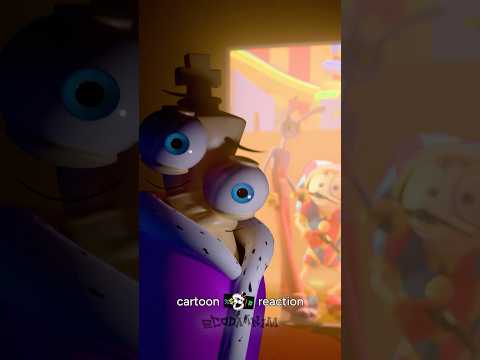 CARTOON AHH REACTION ( TADC / The Amazing Digital Circus Ep 6 Animation )