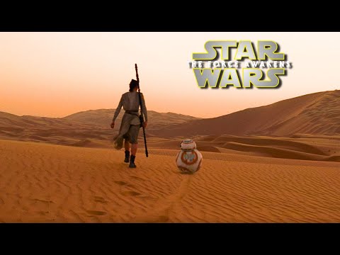 The Force Awakens - Rey Saves BB-8
