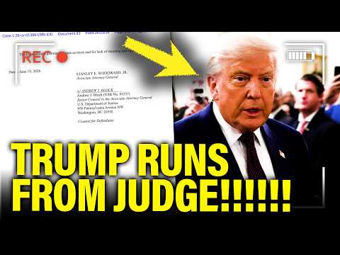Trump DOJ RUNS AWAY as Trump BLUFF IS CALLED!!!