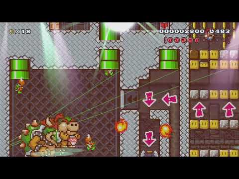 Let's spoil the party, Mario! by brunogalb - SUPER MARIO MAKER - NO COMMENTARY 1bi