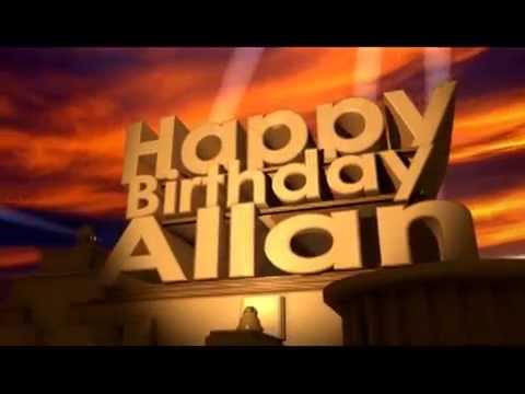 Happy Birthday Allan
