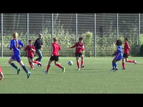 10 Years Old Lily Yohannes  with Sc Buitenveldert U14  -  October 2017