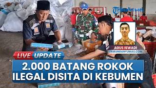 Aksi Tegas Satpol PP di Kebumen, Langsung Sita 2.000 Batang Rokok Ilegal dari Jasa Paket Online