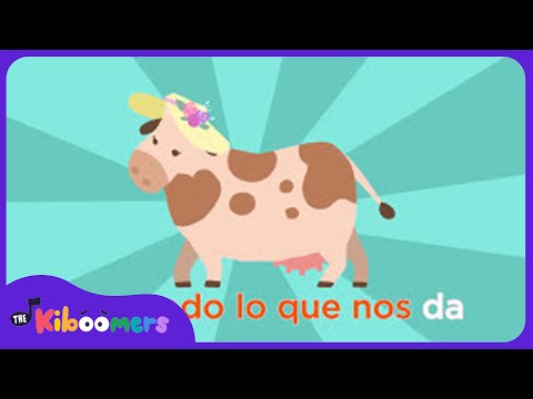 Señora Vaca | Canciones de la Granja | Canciones Infantiles | The Kiboomers