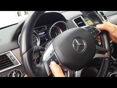 Mercedes Service Reset for all models with the steering wheel In German