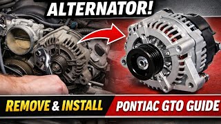 Replace an LS1 Alternator (Pontiac GTO) — Full Step-By-Step Removal & Installation Guide