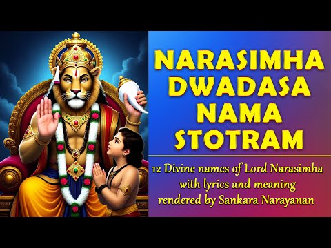 Narasimha Dwadasa Nama Stotram | Lyrics & Meaning | Soul Sadhana