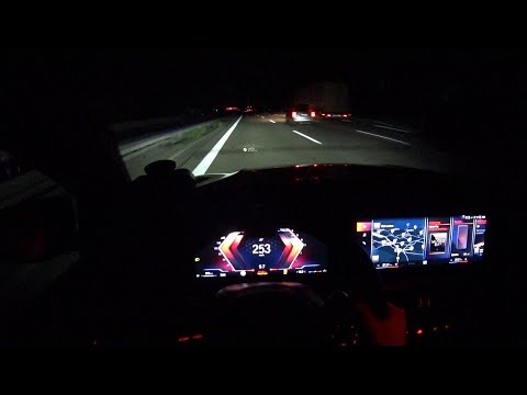 2023 BMW 330d xDrive Touring - 0-253km/h - Autobahn | Zeiten messen | POV