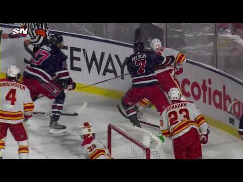 Adam Lowry hit on Oliver Kylington [2 game suspension]