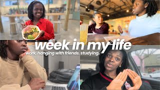 week in my life VLOG: studying, work, hanging with friends