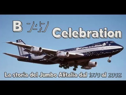 Alitalia Boeing 747 Celebration
