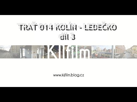 Train in czech rep: Kolín - Ledečko part 3: cab view