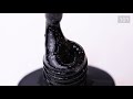 Valeri Gel nail polish 101 (black with holographic glitter), 6 ml